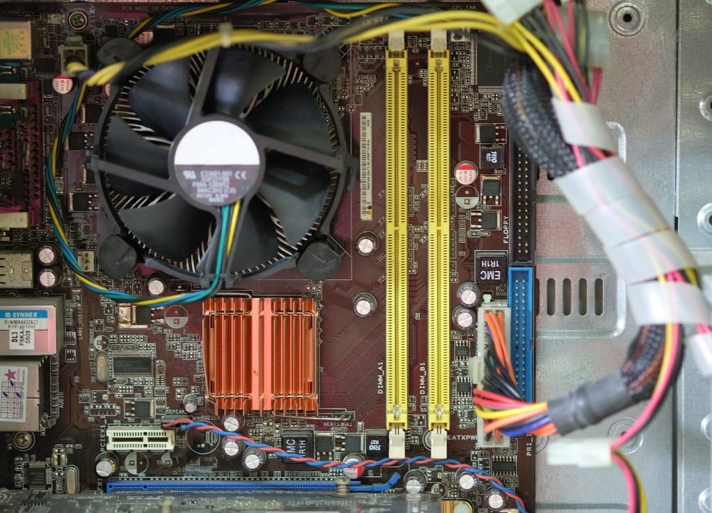 loaded circuit board